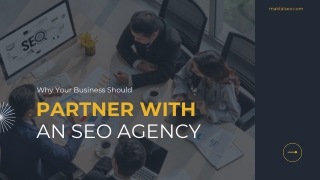 Why Your Business Should Partner with an SEO Agency