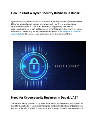 How to Start a Cyber Security Business in Dubai_