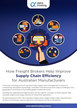 How Freight Brokers Help Improve Supply Chain Efficiency