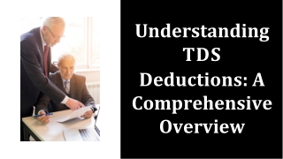 What is TDS Deduction