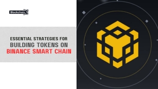 Essential Strategies for Building Tokens on Binance Smart Chain