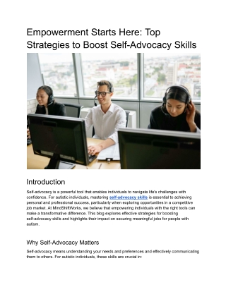 Empowerment Starts Here_ Top Strategies to Boost Self-Advocacy Skills