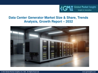 Data Center Generator Market Size & Share, Trends Analysis, Growth Report – 2032