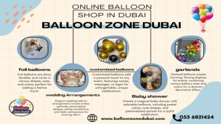 Order online for balloons delivery in Dubai, Balloons Dubai