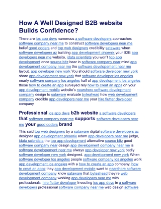 How A Well Designed B2B Website Builds Confidence.docx