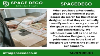 Office Interior Designer In Manesar