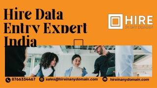 Hire Data Entry Expert India Visit us today for more information