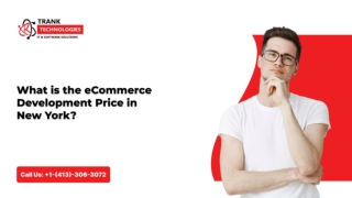 What is the eCommerce Development Price in New York