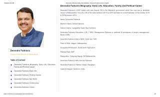 Devendra Fadnavis_ Early Life, Education, Family & Political Career Insights