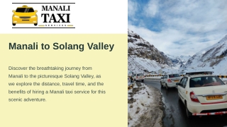 Manali-to-Solang-Valley