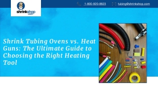 Shrink Tubing Ovens vs. Heat Guns: The Ultimate Guide to Choosing the Right Heat