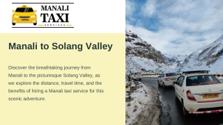 Manali-to-Solang-Valley