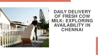 Can You Get Fresh Cow Milk Delivered Daily