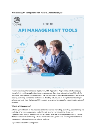 Understanding API Management