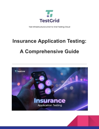 Insurance Application Testing A Comprehensive Guide