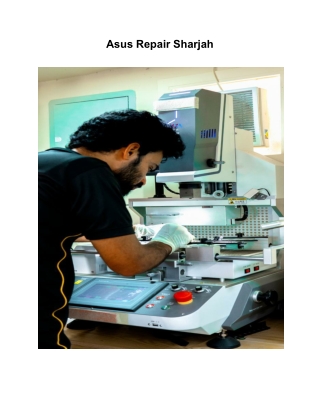 Asus Repair Sharjah