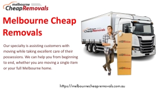Office Removalist - Melbourne Cheap Removals
