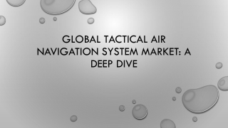 Global Tactical Air Navigation System Market