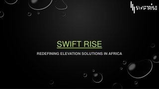 Swift Rise Lift Repair Services: Reliable Elevator Maintenance & Repair in Niger
