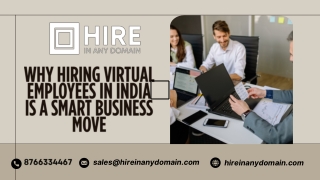 Why Hiring Virtual Employees in India is a Smart Business Move