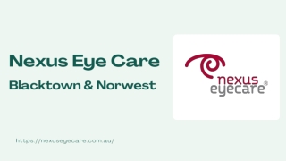 Nexus Eye Care - Guiding Your Vision to Recovery and Renewal