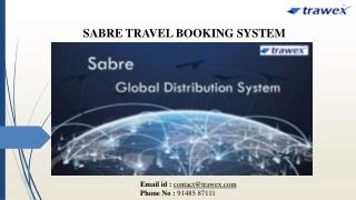 Sabre Travel Booking System