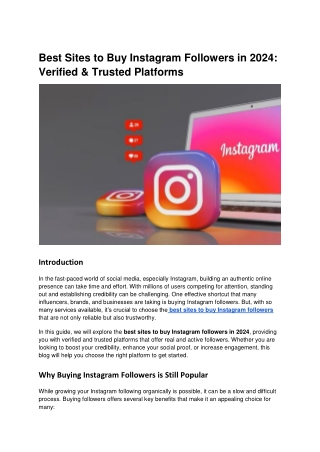 Best Sites to Buy Instagram Followers in 2024_ Verified & Trusted Platforms