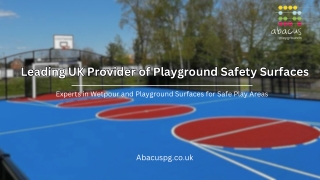 UK's #1 Playground Safety Surfacing Provider