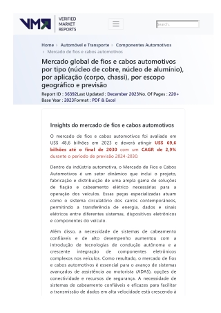 automotive-wire-and-cable-market-2019-by-manufacturers-regions-type-and-application-forecast-to-2024