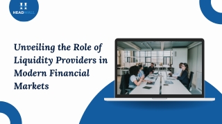 Unveiling the Role of Liquidity Providers in Modern Financial Markets