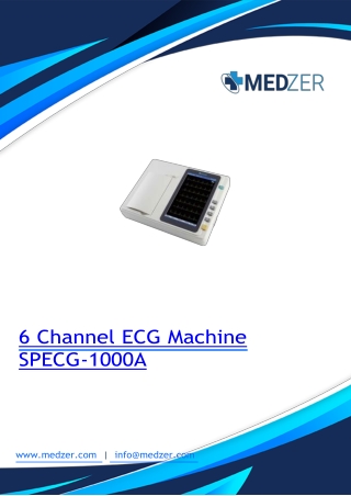 ECG Machine SPECG-1000A