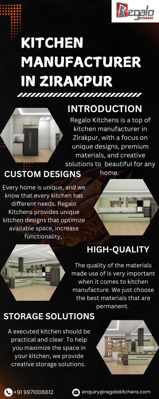 Kitchen Manufacturer In Zirakpur