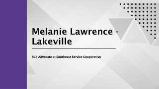 Melanie Lawrence - Lakeville - A Passionate Change-Maker