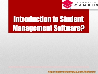 Sparrow Campus Brings Next-Level Student Management System for Schools