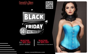 Buy Corsets and Grab Black Friday Deals at CorsetsNmore