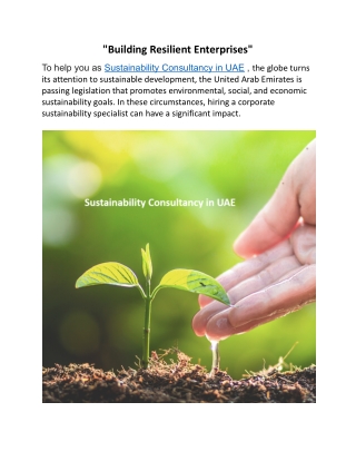 Building Resilient Enterprises.docx