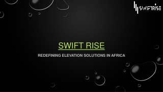 Swift Rise Lift Installation Services in Lagos – Expert Elevators for Homes & Bu