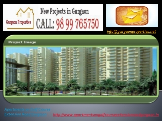 Apartments on Golf Course Extension Road Gurgaon