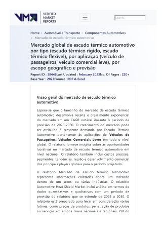 global-automotive-heat-shield-market-2019-by-manufacturers-regions-type-and-application-forecast-to-2024