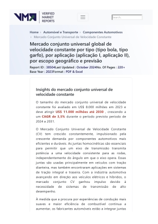 global-constant-velocity-universal-joint-market-2019-by-manufacturers-regions-type-and-application-forecast-to-2024