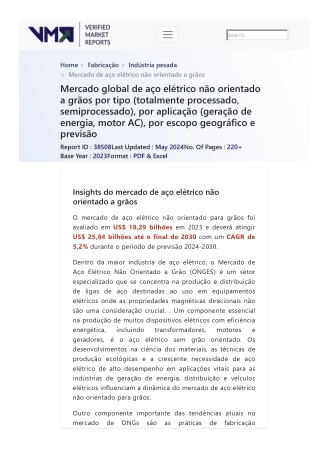 global-non-grain-oriented-electrical-steel-non-grain-oriented-electrical-steel-market-2019-by-manufacturers-regions-type