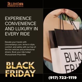 Black Friday Limo and Car Service NYC