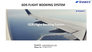 GDS  flight booking system