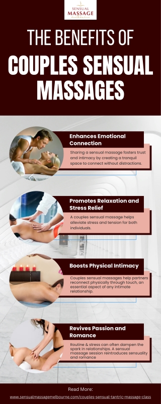 Benefits of Couples Sensual Massages [Infographic]