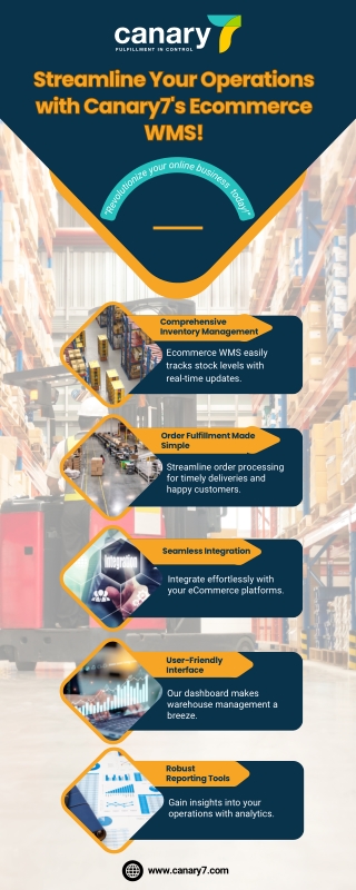 Streamline Your Operations with Canary7's Ecommerce WMS!