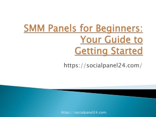 SMM Panels for Beginners Your Guide to Getting Started