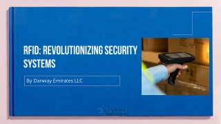 Rfid - Revolutionizing Security Systems