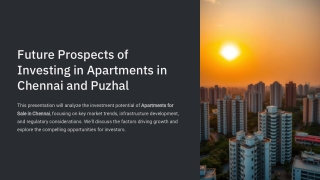 Apartments for Sale in Perambur