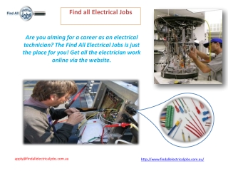 Electrical Technicians
