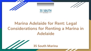 Marina Adelaide for Rent_ Legal Considerations for Renting a Marina in Adelaide